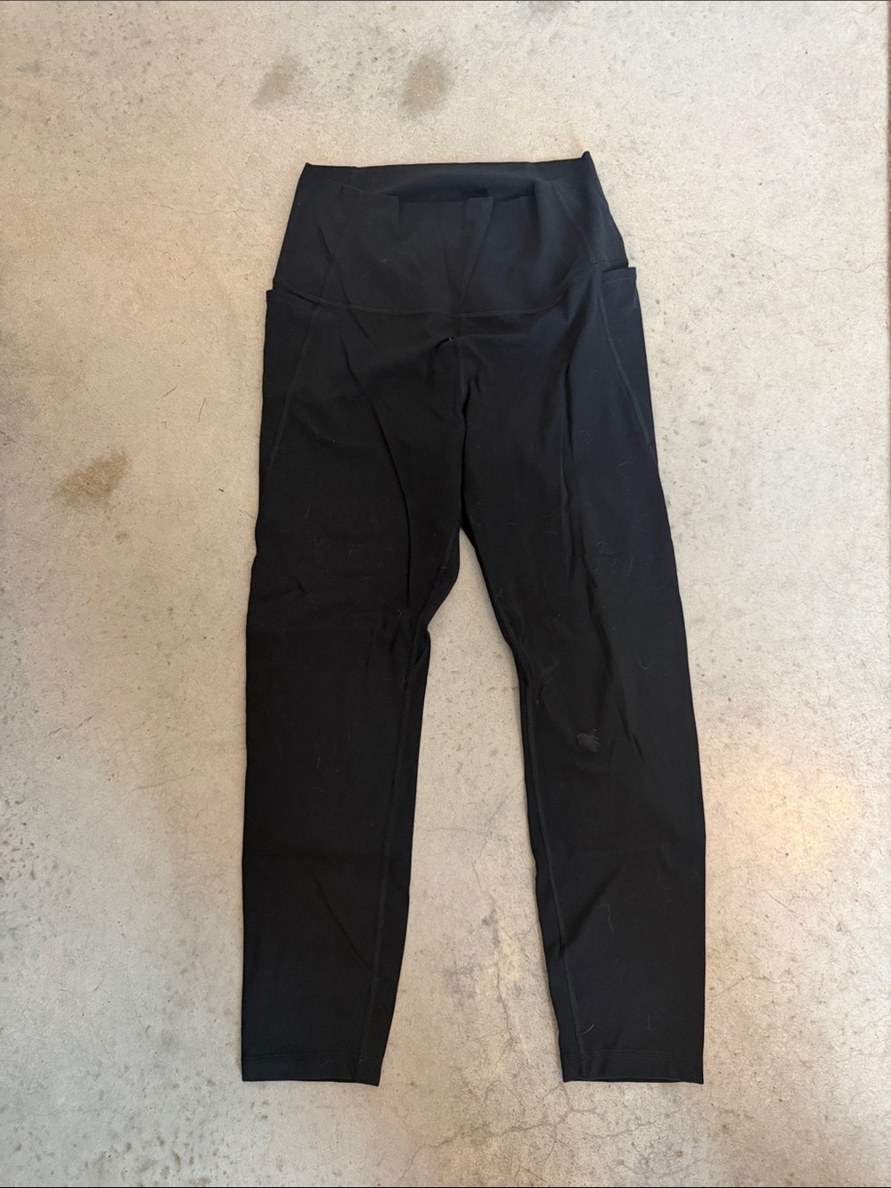 CRZY Yoga Black High-Waist Leggings